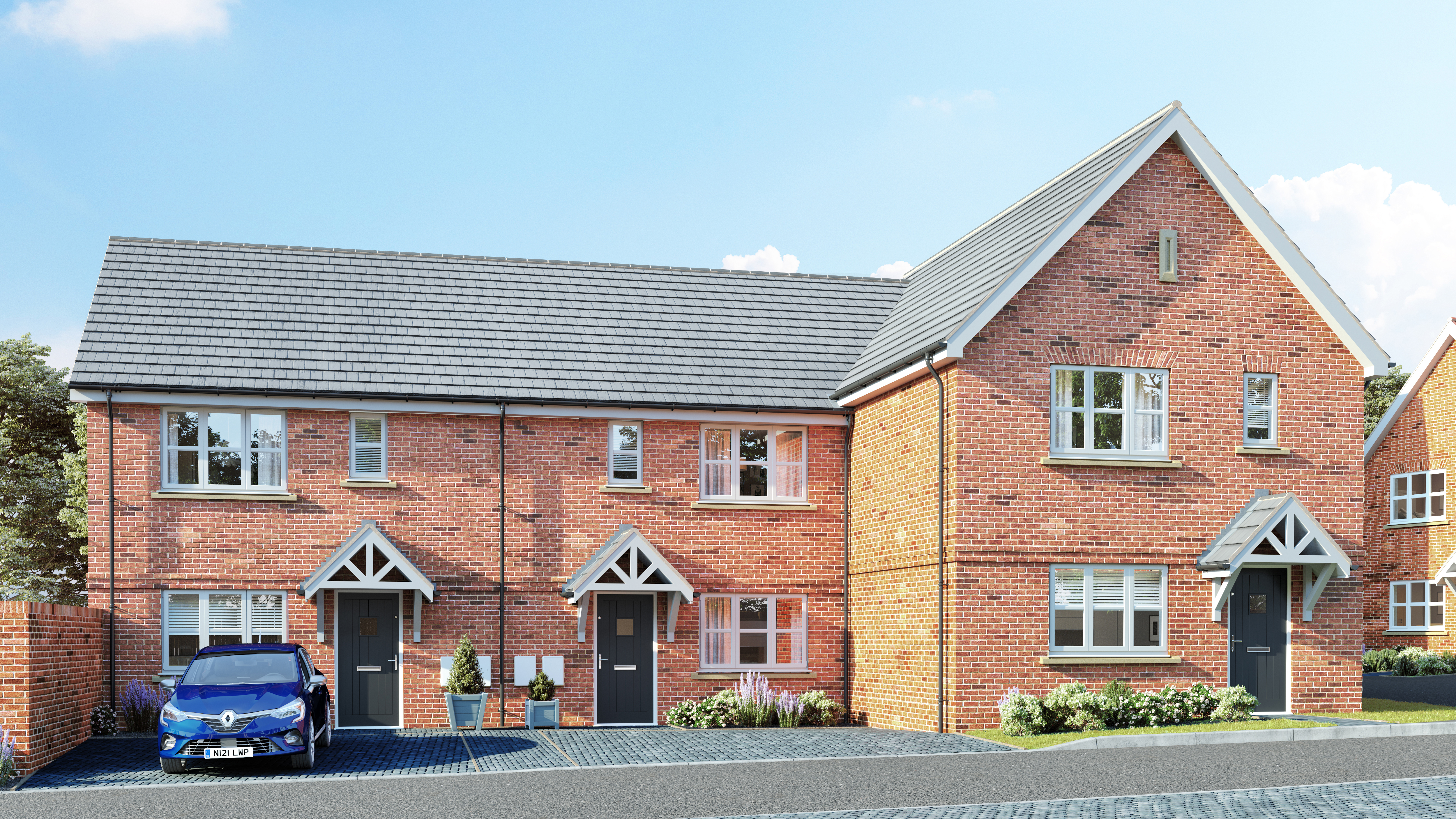 Chesterford Meadows - CGI - Plot 33-35