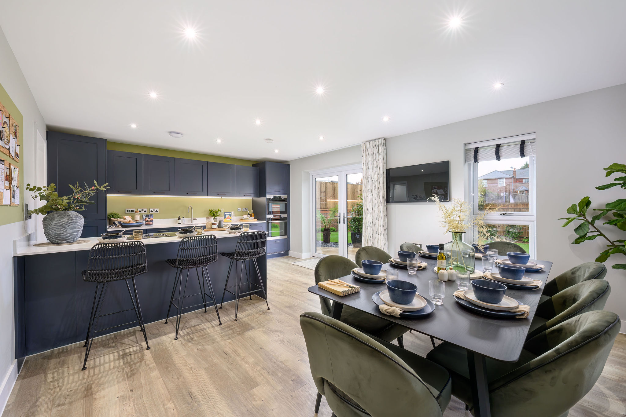 Hollymead Square - Plot 22 Kitchen Dining