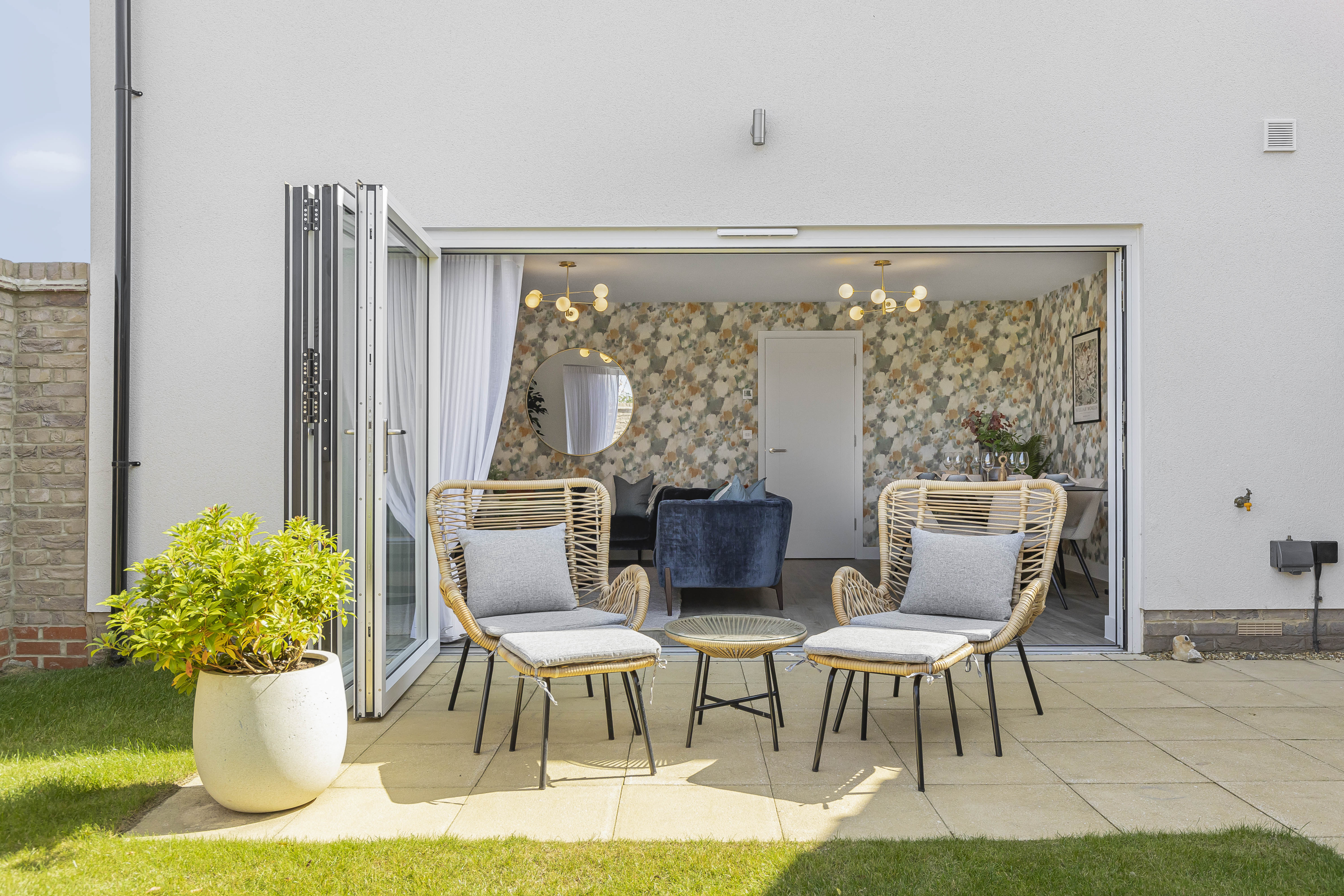 Chesterford Meadows - Plot 12 Garden Seating