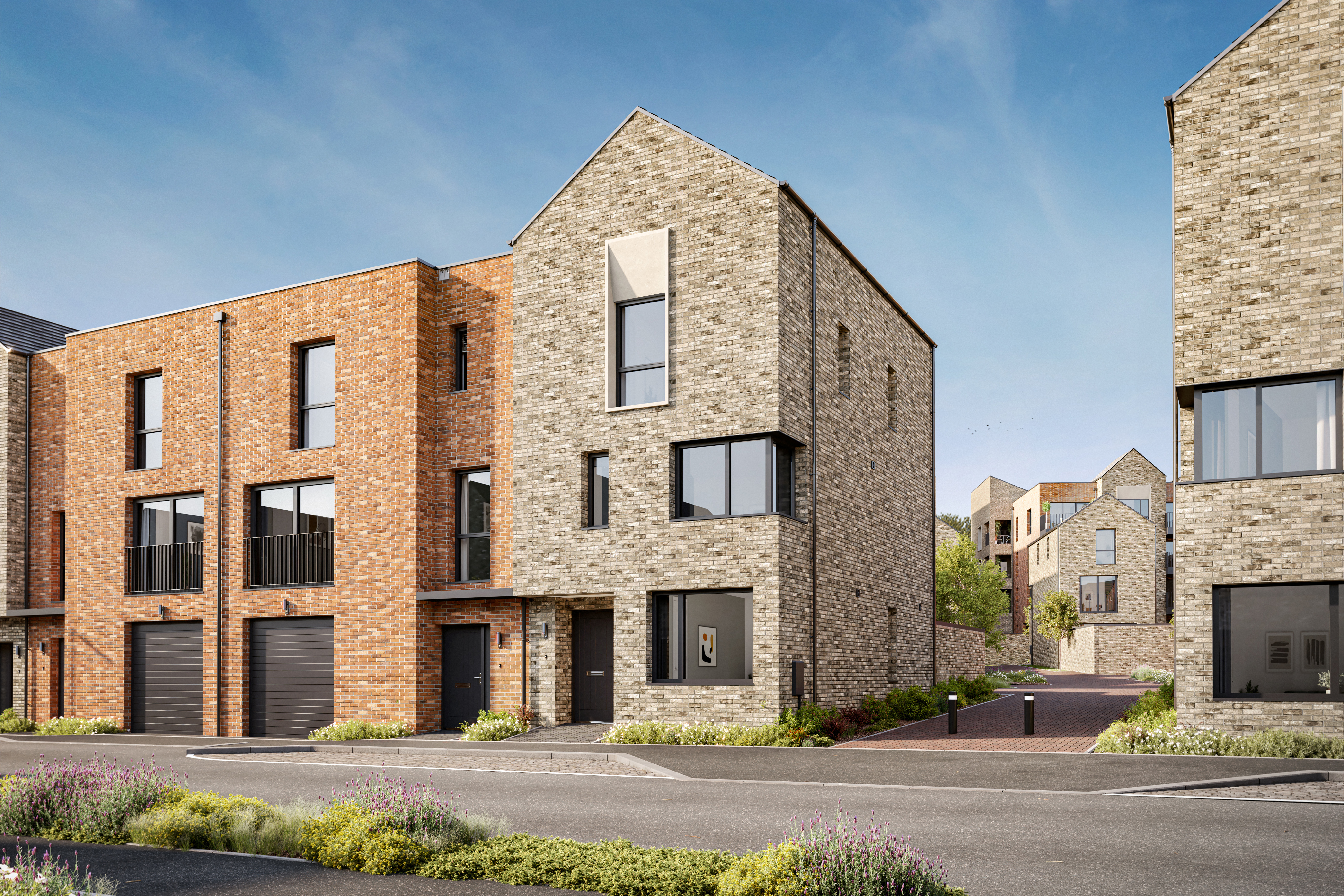 Canalside Quarter Plot 16 External CGI