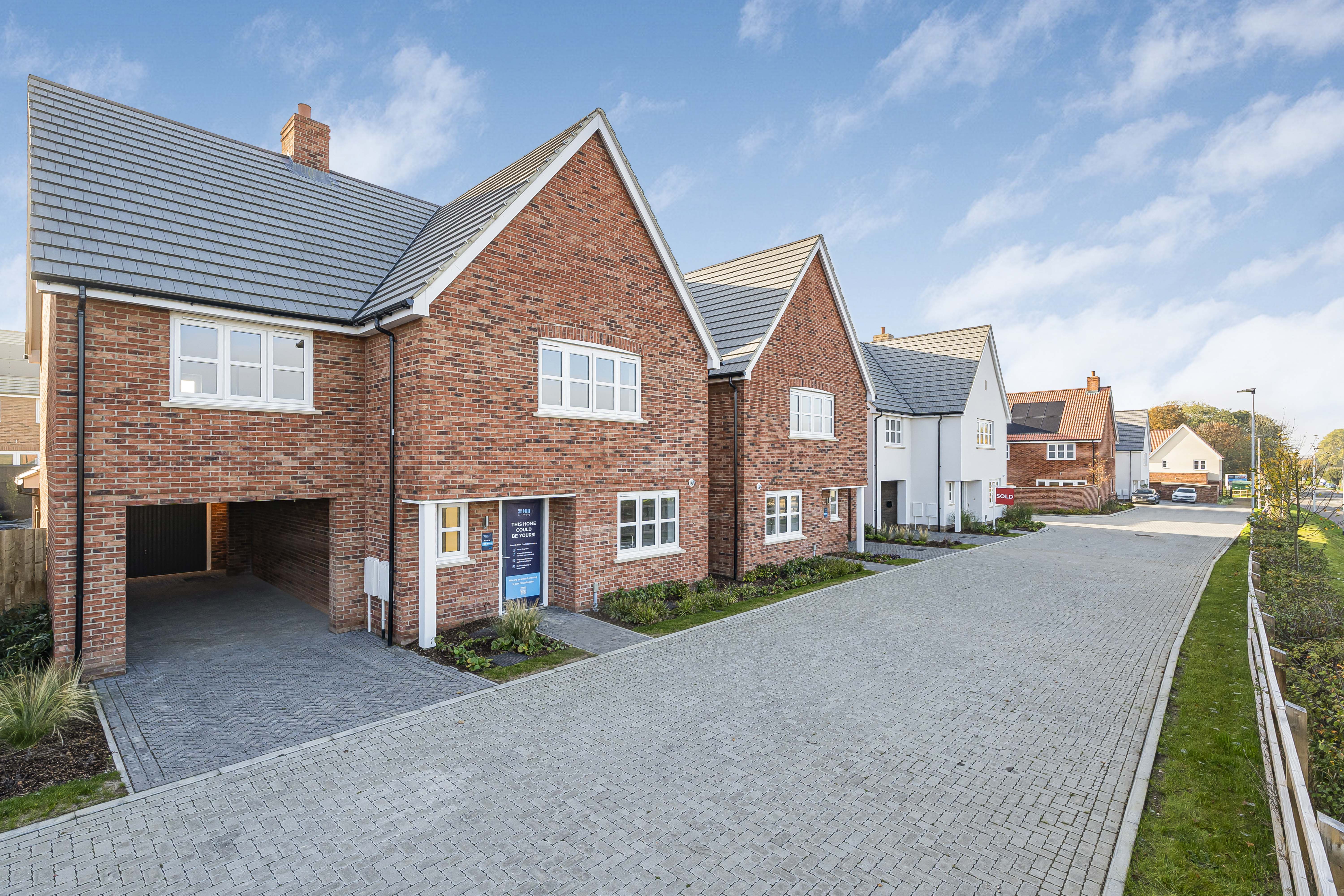 Lily Brick Build external shot Chesterford 