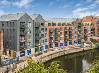 Tremain building from river