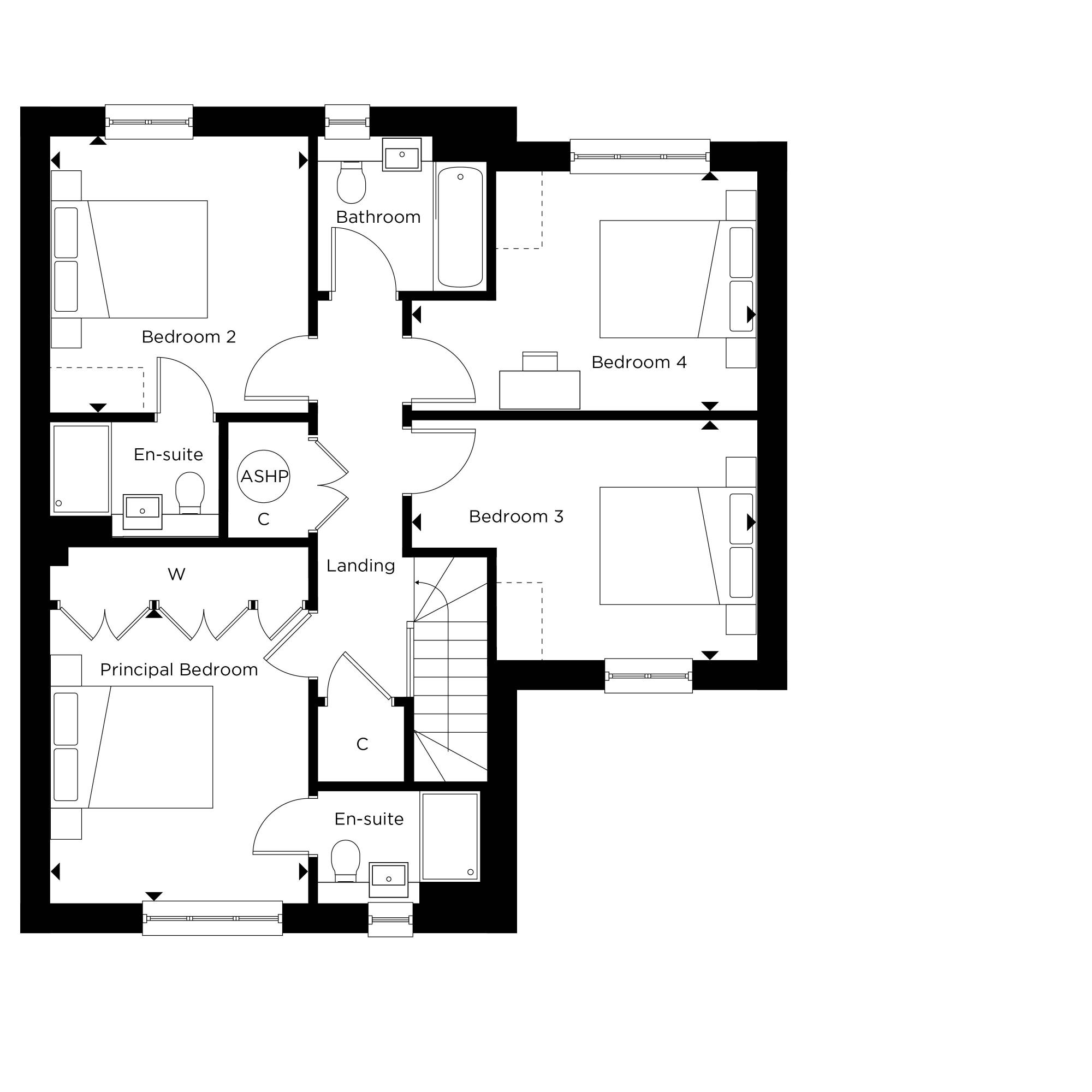 The Brook Plots 15,42,71,75,99,100 First Floor