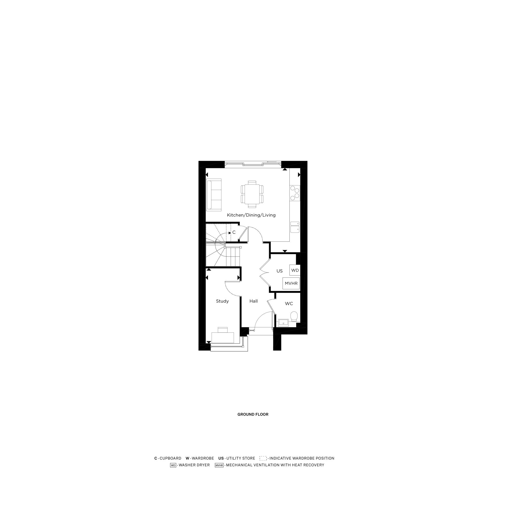 The Spence at Canalside Quarter Plots 23 and 24 Ground Floor