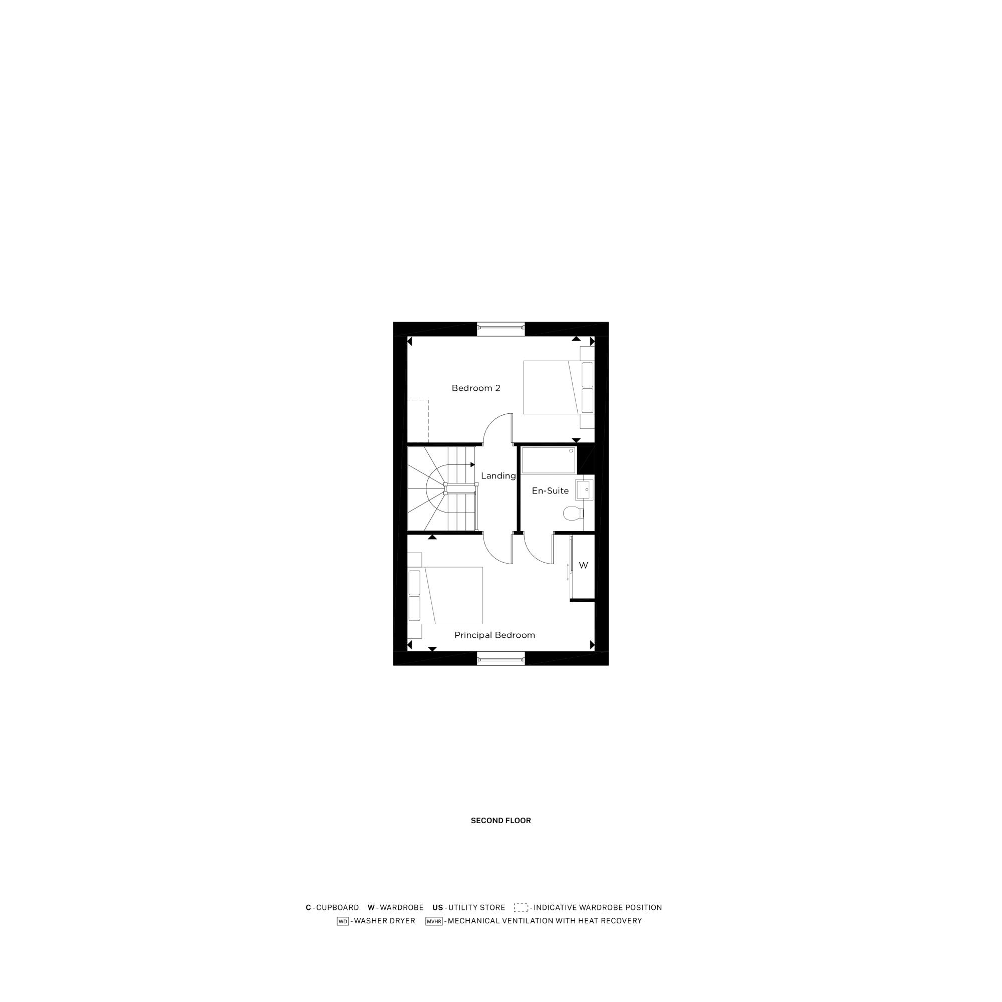 The Spence at Canalside Quarter Plots 23 and 24 Second Floor