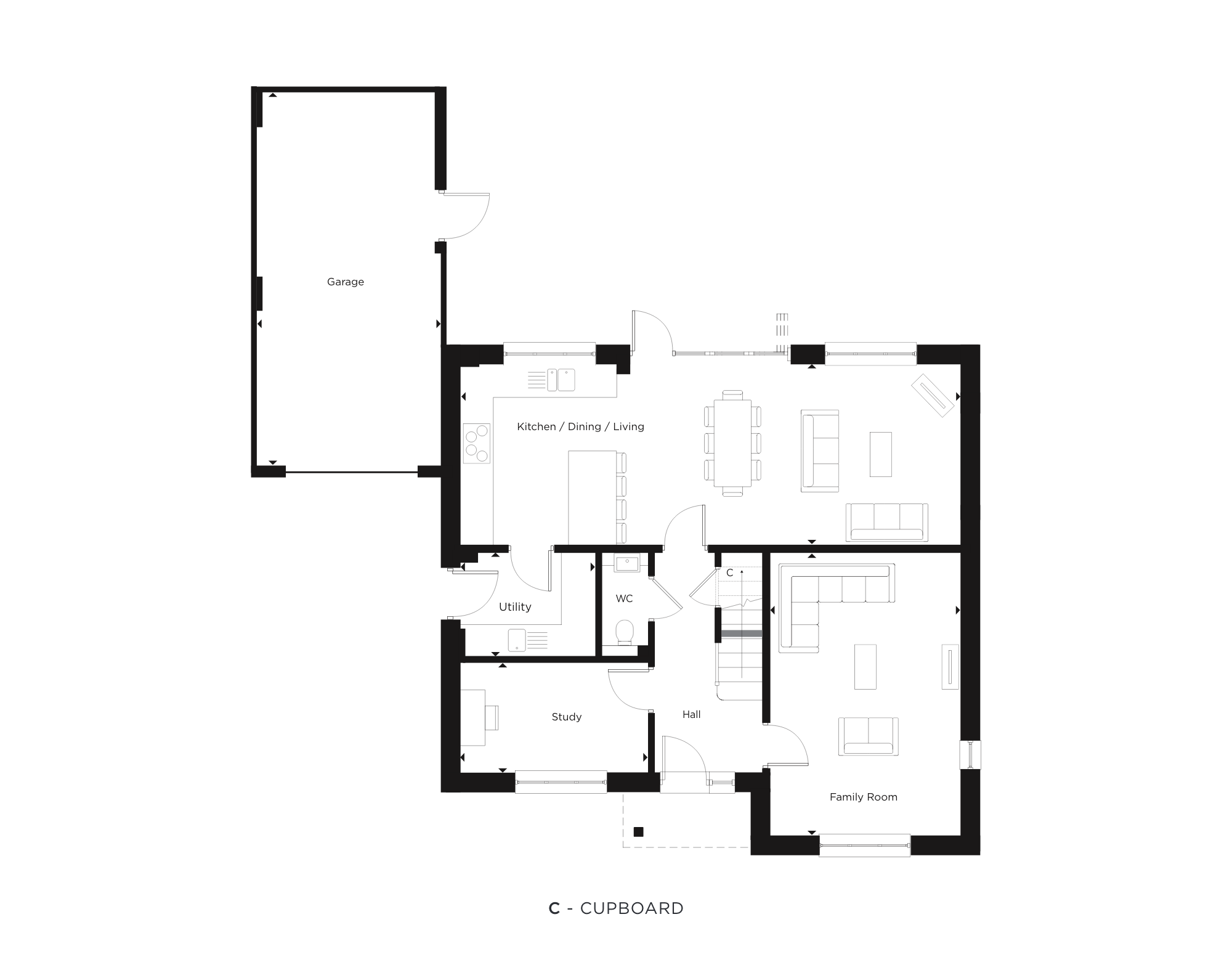 Plot 10 The Wainwright Ground Floor