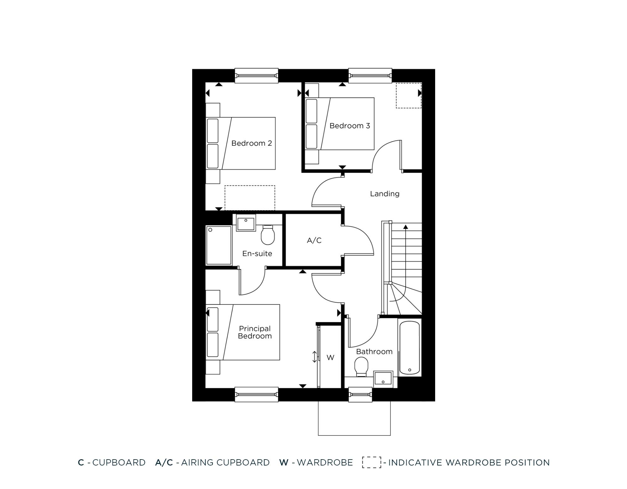 Plot 17 The Jackdaw Floorplan