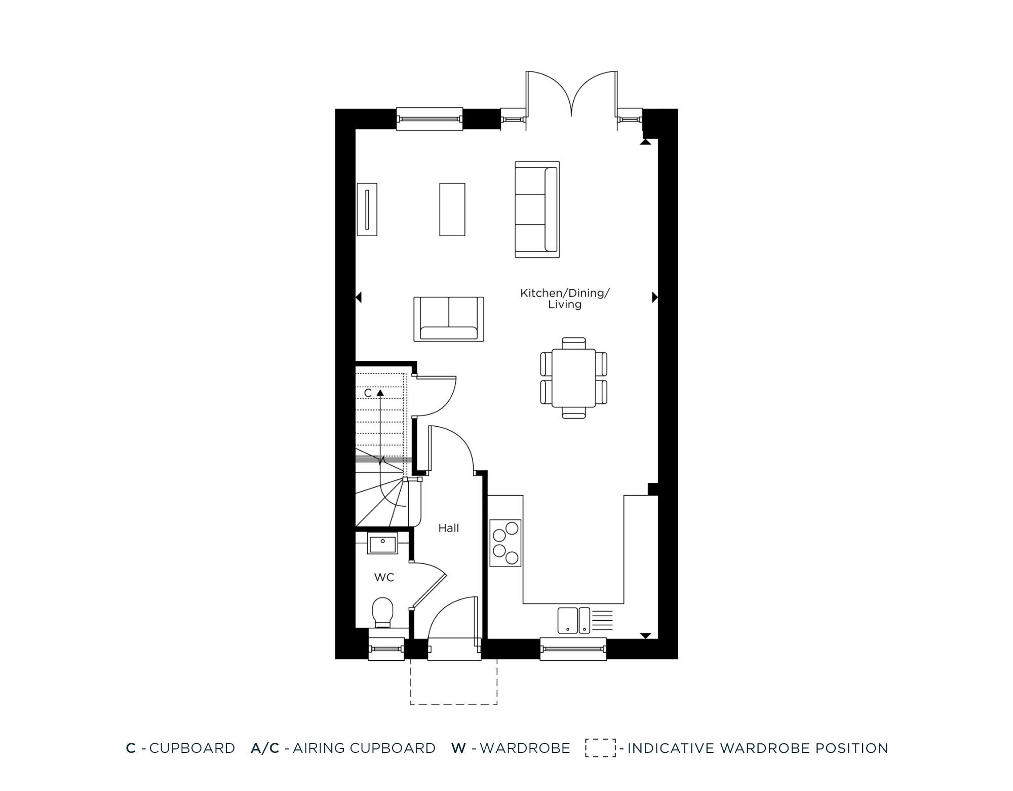 The Sparrow Plot 3 Floorplan