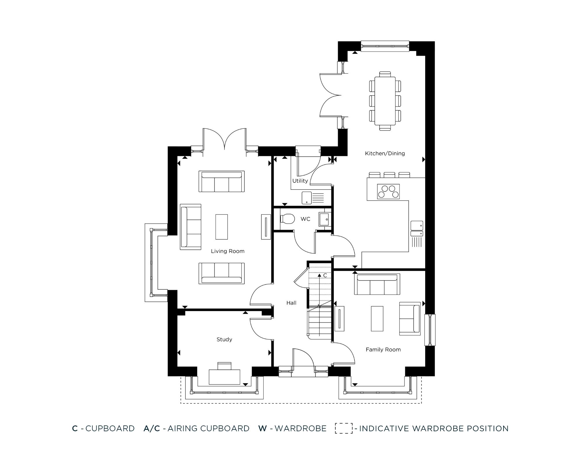 The Kite Plot 86 Floorplan