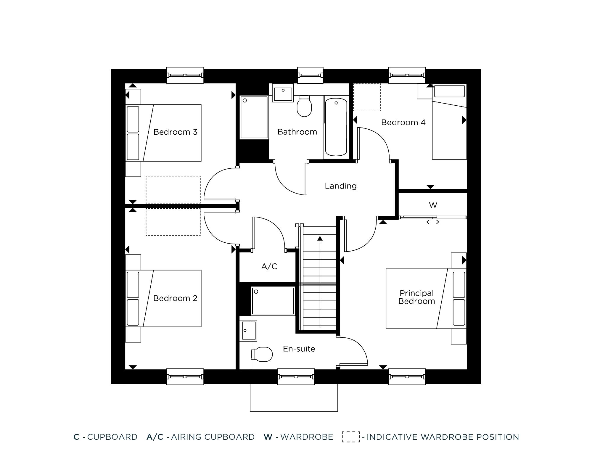 The Kestrel Floorplan