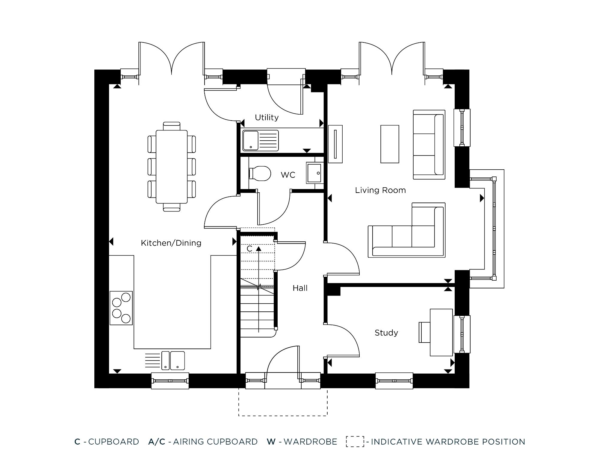 The Kestrel Floorplan