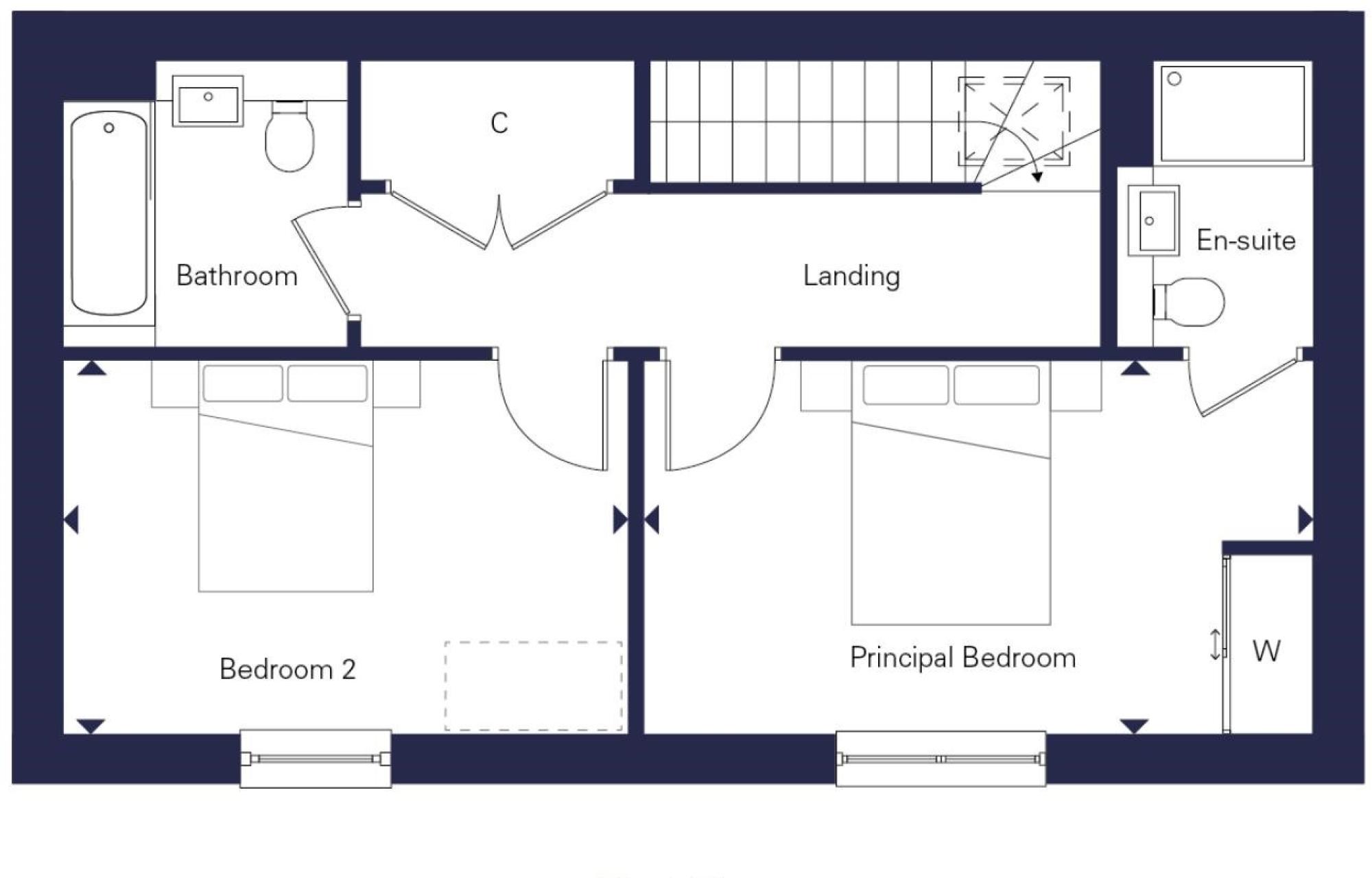 Plot 395 First Floor