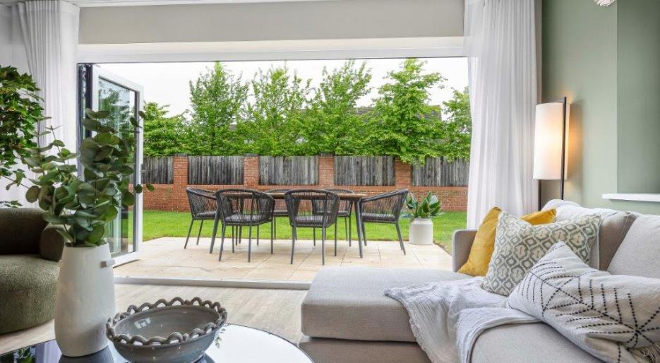 Elgrove Gardens Show Home Living Room/Rear Garden