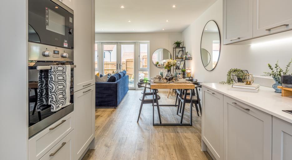 Hartley Acres, Show Home Kitchen and Dining