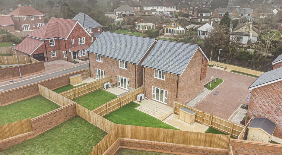 Plots 10, 11 and 12 , Hartley Acres, Rear Drone