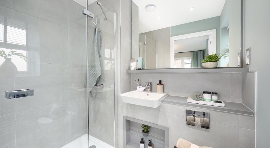 Hollymead Square - Plot 19 - Bathroom