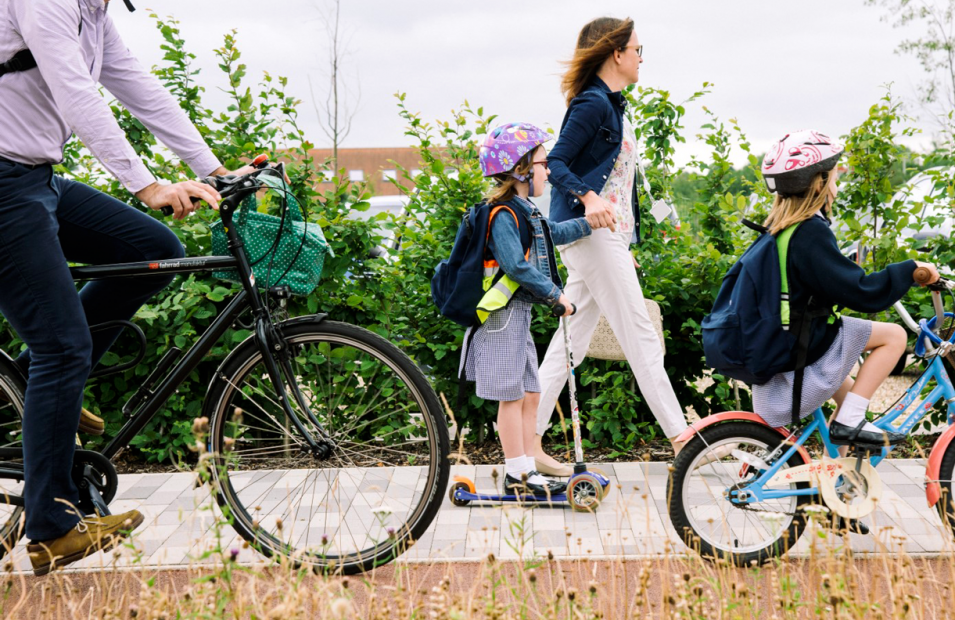 KIDS IN BIKES