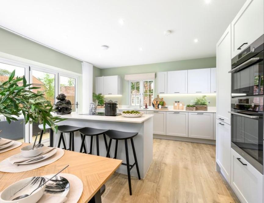 kitchen dining shot contemporary home